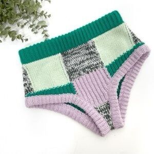 For Love And Lemons Pastel Patchwork Finley Shorts